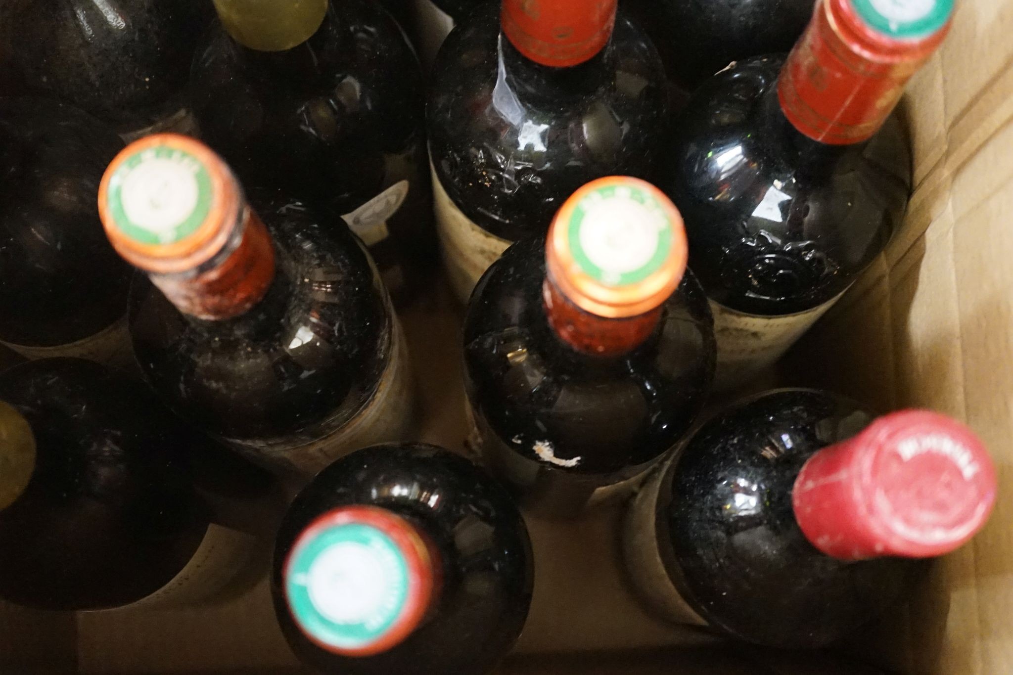 38 various bottles of wine
